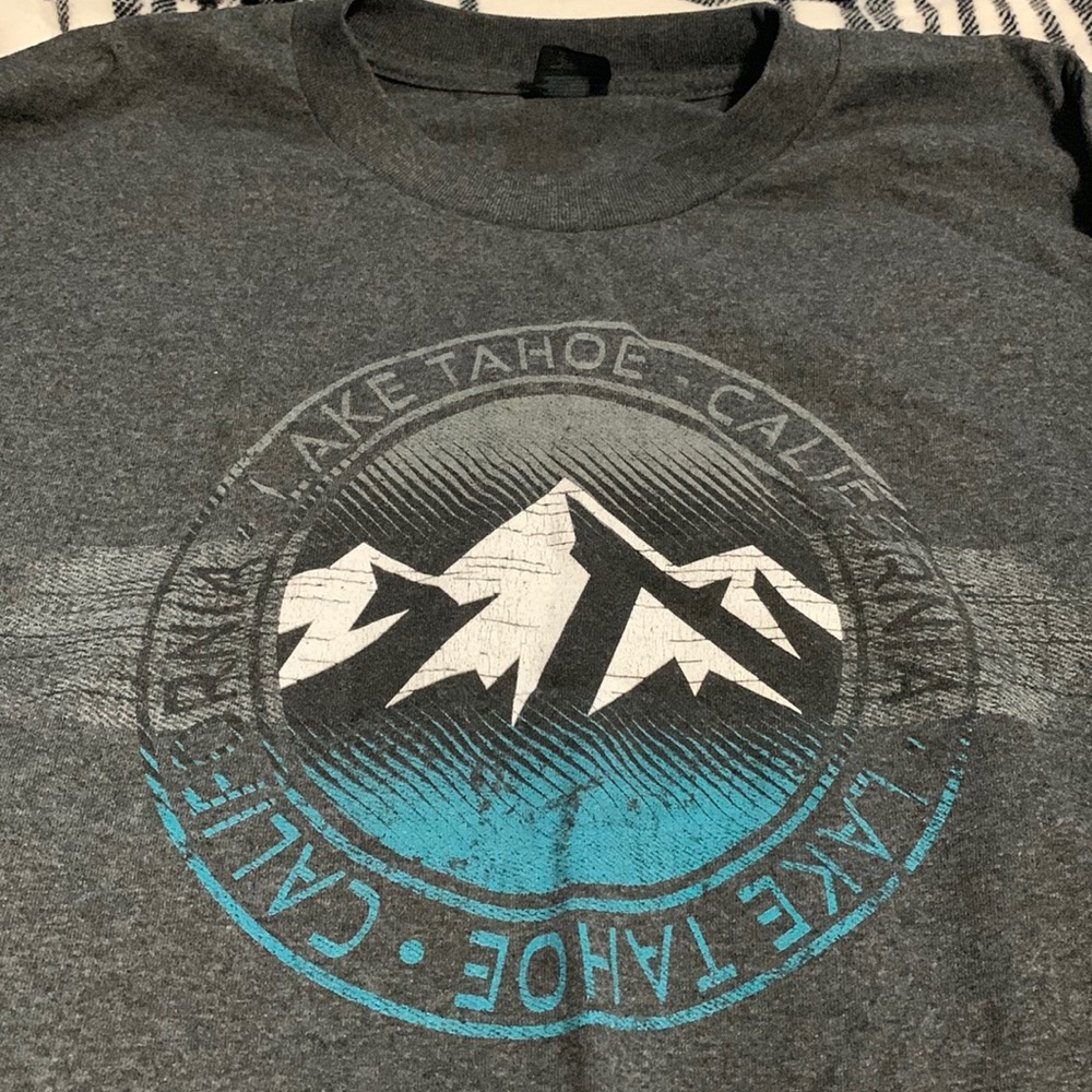 Lake Tahoe Long Sleeve Tee Large